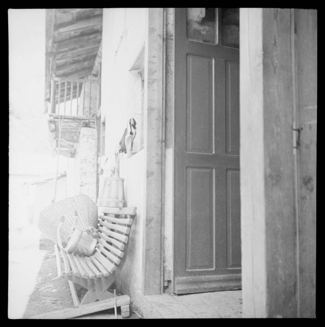 photographie Banc avec hotte Ph.1938.5.7 Photo