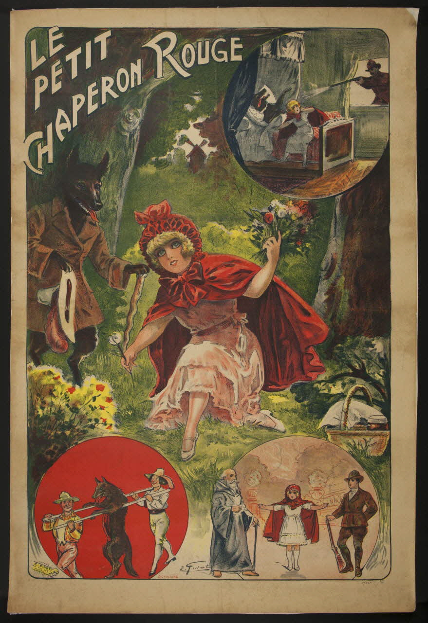 affiche LE  PETIT  CHAPERON ROUGE 1947.63.5 Photo (c) Mucem