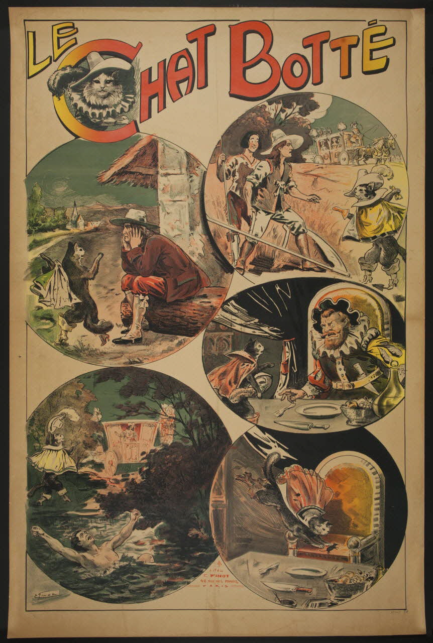 affiche LE  CHAT BOTTÉ 1947.63.7 Photo