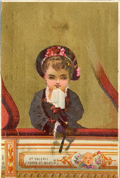 Imprimerie H. Laas carte réclame chromo Paris 1878-1900 1995.1.1070.6 Photo