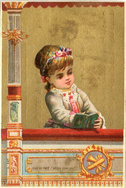 Imprimerie H. Laas carte réclame chromo Paris 1878-1900 1995.1.1070.3 Photo