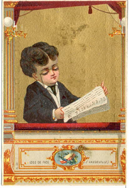 Imprimerie H. Laas carte réclame chromo Paris 1878-1900 1995.1.1070.4 Photo