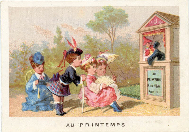 Testu & Massin carte réclame chromo Paris 1876-1878 1995.1.2852.9 Photo