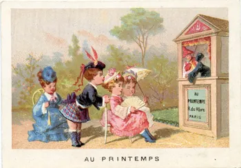 Testu & Massin carte réclame chromo Paris 1876-1878 1995.1.2852.9 Photo
