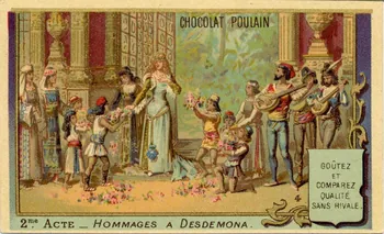 Romanet carte réclame chromo Paris 1877-1913 1995.1.494.4  Photo