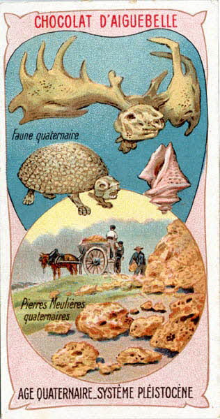 Edition de la Chocolaterie d'Aiguebelle carte réclame chromo Rhône-Alpes, France 1900-1919 1996.40.439.5 Photo