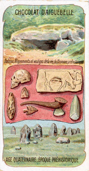 Edition de la Chocolaterie d'Aiguebelle carte réclame chromo Rhône-Alpes, France 1900-1919 1996.40.439.6 Photo