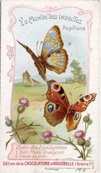 Edition de la Chocolaterie d'Aiguebelle carte réclame chromo 1900-1919 1996.40.441.20 Photo