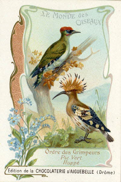 Edition de la Chocolaterie d'Aiguebelle carte réclame chromo 1900-1919 1996.40.442.34 Photo