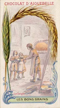 Edition de la Chocolaterie d'Aiguebelle carte réclame chromo Aiguebelle 1900-1919 1996.40.370.6  Photo