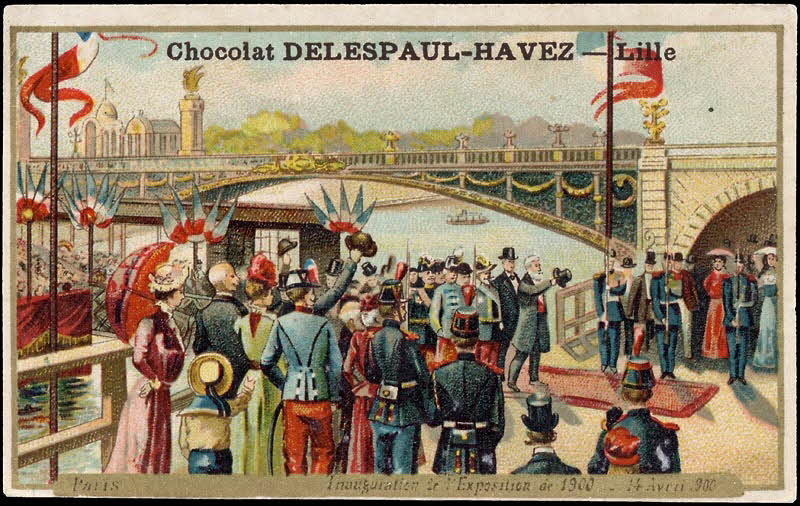 Th. Wartel carte réclame chromo Paris 1890-1920 1996.40.1213.1 Photo