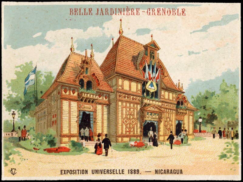 Charles Verneau carte réclame chromo Paris 1899-1870 1996.40.319.6 Photo