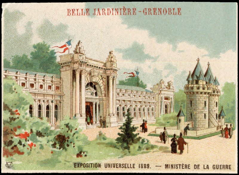Charles Verneau carte réclame chromo Paris 1899-1870 1996.40.319.5 Photo