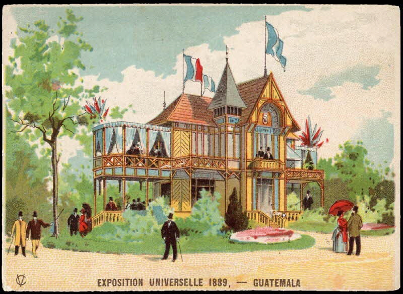 Charles Verneau carte réclame chromo Paris 1899-1870 1996.40.319.4 Photo
