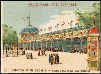 Charles Verneau carte réclame chromo Paris 1899-1870 1996.40.319.3 Photo