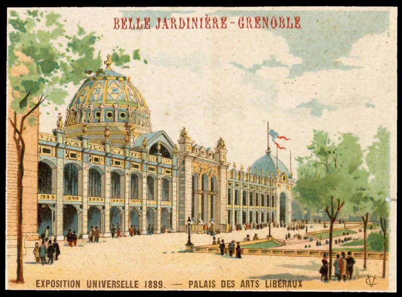 Charles Verneau carte réclame chromo Paris 1899-1870 1996.40.319.11 Photo