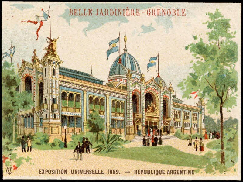 Charles Verneau carte réclame chromo Paris 1899-1870 1996.40.319.15 Photo