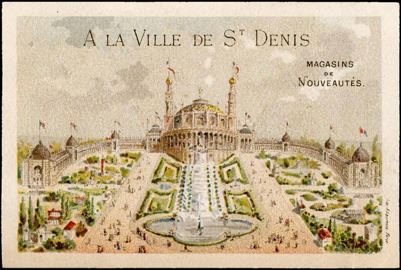 Lauronce carte réclame chromo Paris 1870-1890 1996.40.1112.1 Photo
