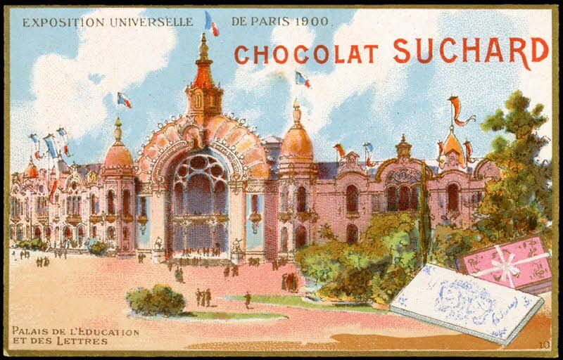 Suchard Philippe carte réclame chromo Neuchâtel 1900-1914 1996.40.201.9 Photo