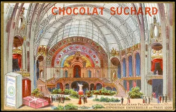Suchard Philippe carte réclame chromo Neuchâtel 1900-1914 1996.40.201.5 Photo