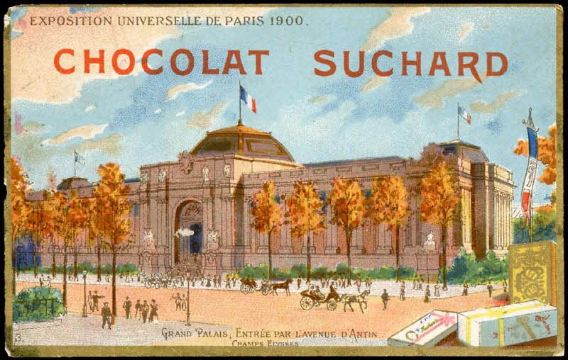 Suchard Philippe carte réclame chromo Neuchâtel 1900-1914 1996.40.201.3 Photo