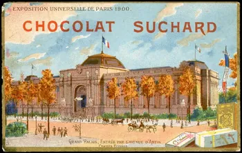 Suchard Philippe carte réclame chromo Neuchâtel 1900-1914 1996.40.201.3 Photo