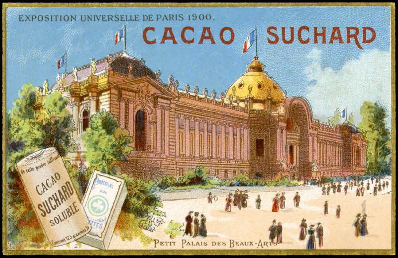 Suchard Philippe carte réclame chromo Neuchâtel 1900-1914 1996.40.201.2 Photo
