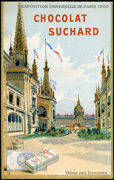 Suchard Philippe carte réclame chromo Neuchâtel 1900-1914 1996.40.202.5 Photo