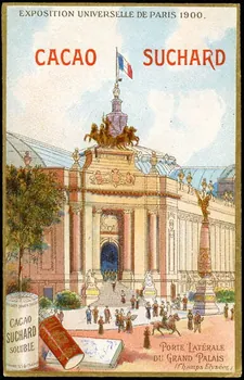 Suchard Philippe carte réclame chromo Neuchâtel 1900-1914 1996.40.201.4 Photo