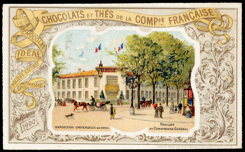 Romanet carte réclame chromo Paris 1900-1913 1995.1.1184.19 Photo