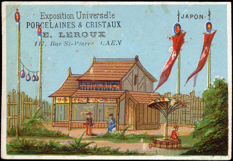 Leroy carte réclame chromo Paris 1889 1995.1.2003.12 Photo