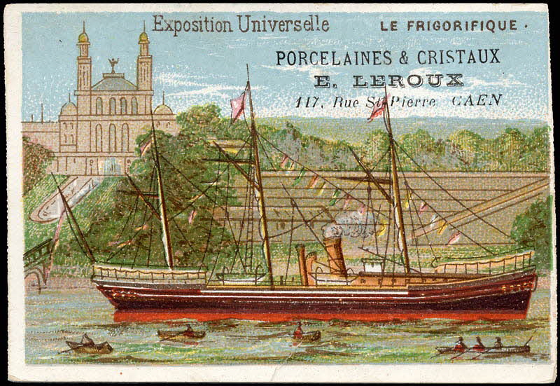 Leroy carte réclame chromo Paris 1889 1995.1.2003.5 Photo