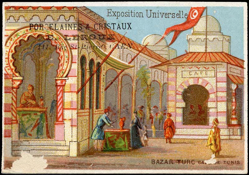 Leroy carte réclame chromo Paris 1889 1995.1.2003.1 Photo