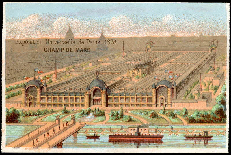 Imprimerie H. Laas carte réclame chromo Paris 1878-1905 1995.1.994.12 Photo