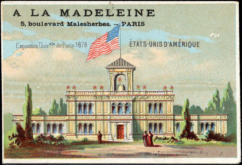 Imprimerie H. Laas carte réclame chromo Paris 1878-1905 1995.1.994.20 Photo
