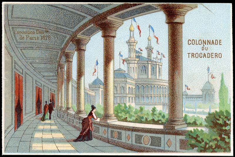 Imprimerie H. Laas carte réclame chromo Paris 1878-1905 1995.1.994.14 Photo
