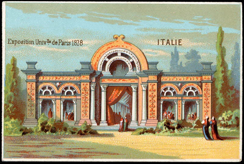 Imprimerie H. Laas carte réclame chromo Paris 1878-1905 1995.1.994.29 Photo