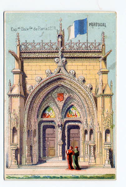 Imprimerie H. Laas carte réclame chromo Paris 1878-1905 1995.1.994.35 Photo