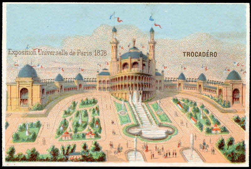 Imprimerie H. Laas carte réclame chromo Paris 1878-1905 1995.1.994.42 Photo