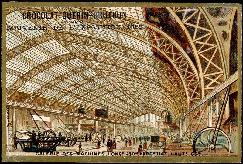 Imprimerie H. Laas carte réclame chromo Paris 1889-1905 1995.1.995.10 Photo