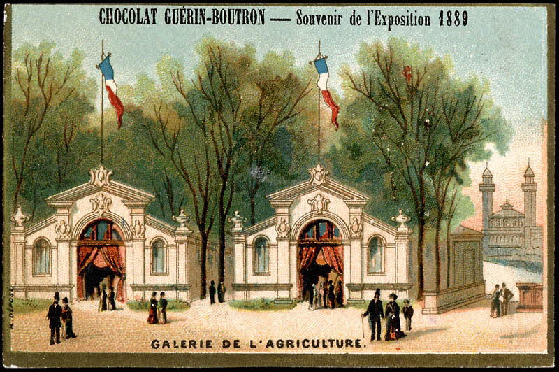 Imprimerie H. Laas carte réclame chromo Paris 1889-1905 1995.1.995.9 Photo