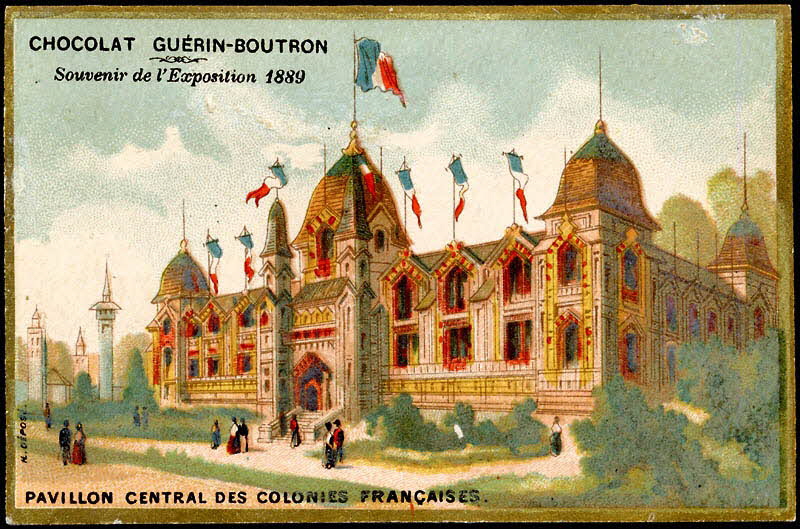 Imprimerie H. Laas carte réclame chromo Paris 1889-1905 1995.1.995.18 Photo