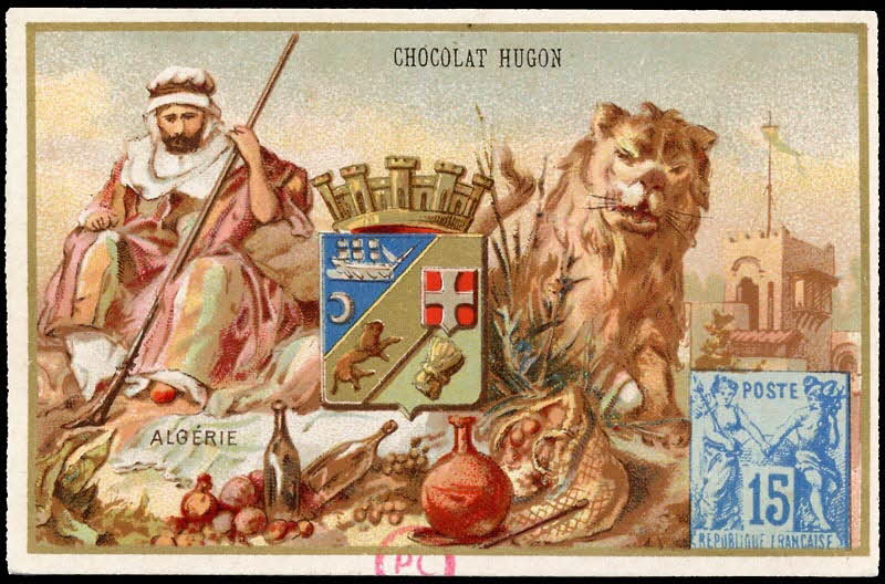 L. Pacon carte réclame Algérie 1886-1889 1994.31.48.1 Photo