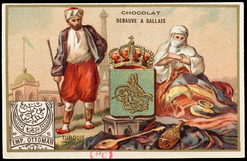 L. Pacon carte réclame TURQUIE 1886-1889 1994.31.48.4 Photo