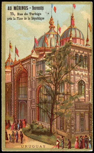 L. Pacon carte réclame URUGUAY 1886-1889 1994.31.50.2 Photo