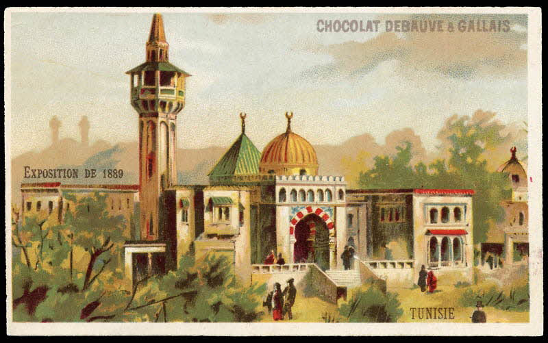 Jehenne carte réclame chromo Paris 1886-1889 1995.1.608.6 Photo