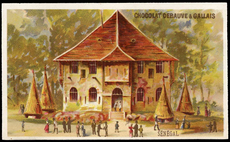 L. Pacon carte réclame chromo Paris 1886-1889 1995.1.1057.15 Photo