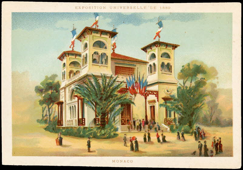 Jehenne carte réclame chromo Paris 1889 1995.1.1973.4 Photo