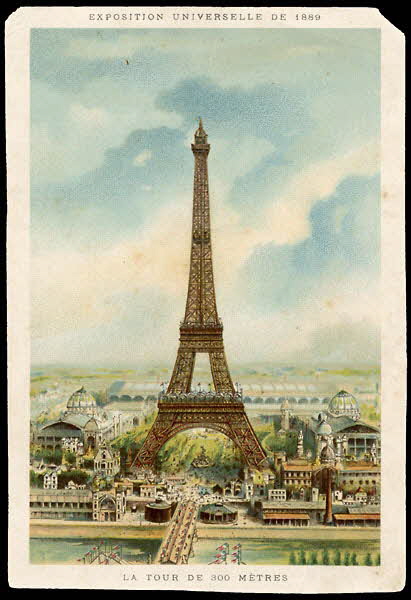 Jehenne carte réclame chromo Paris 1889 1995.1.1973.2 Photo