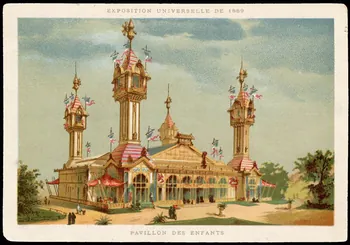 Jehenne ; Amis carte réclame chromo Paris 1889 1995.1.1973.1 Photo